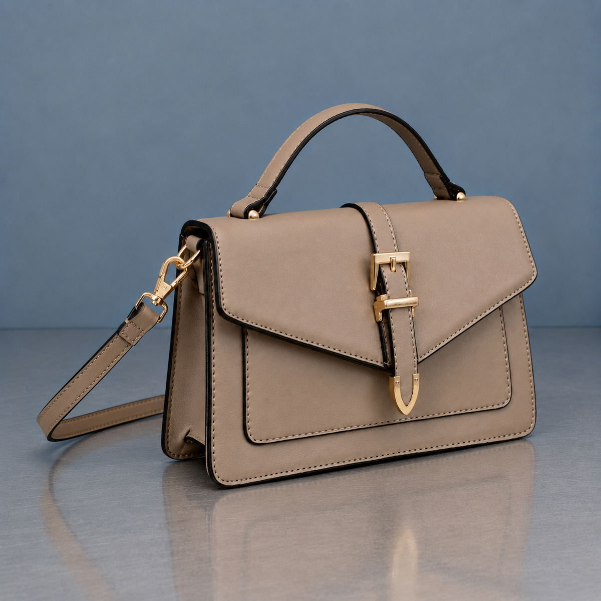 Arcuri Structured Satchel