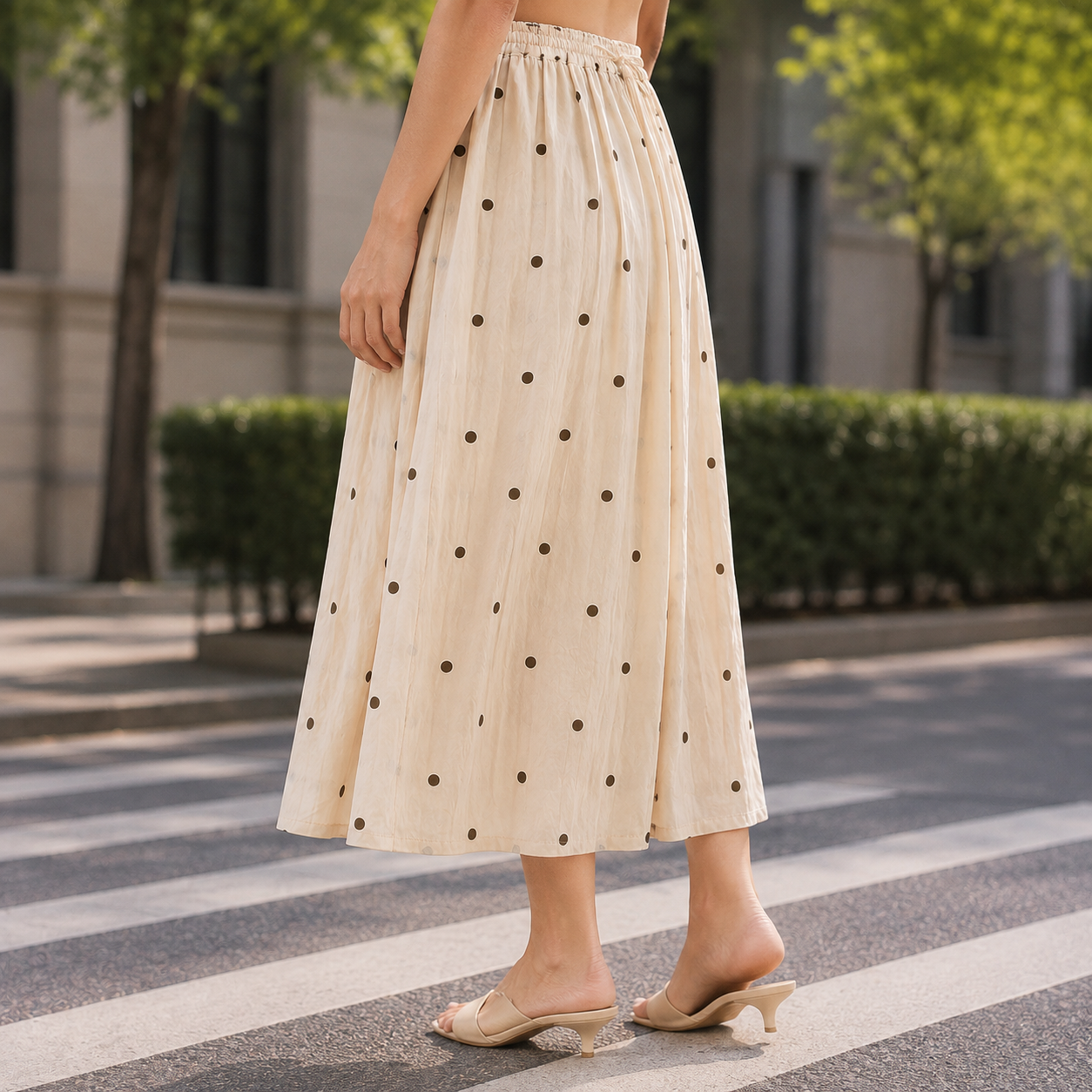 Nadia Polka Dot Skirt