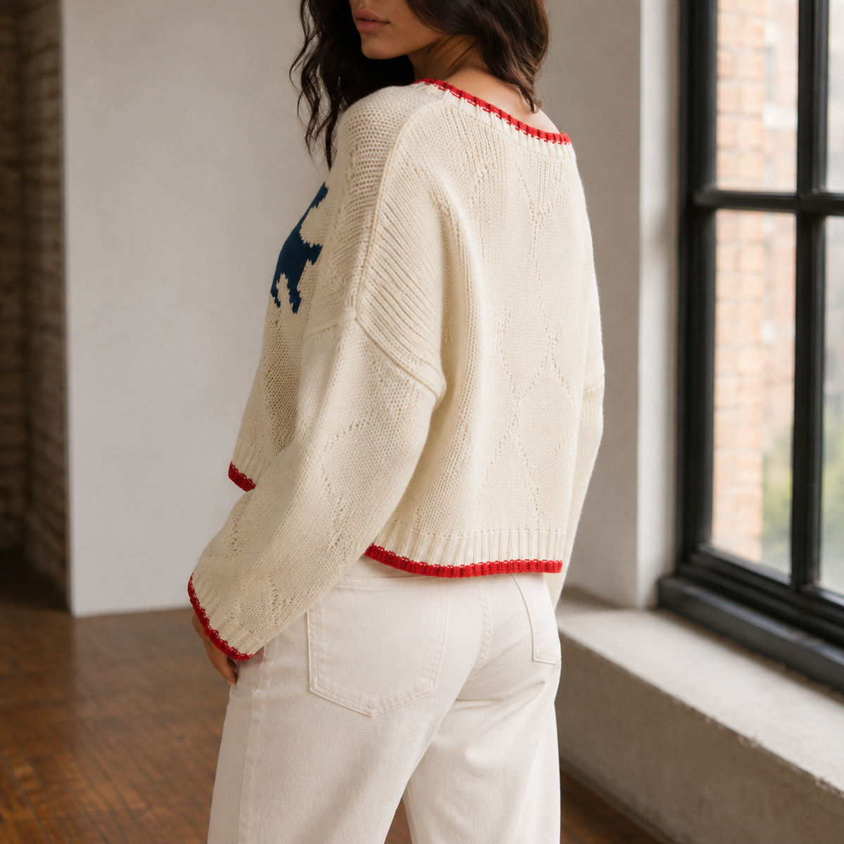 Josephine Fish Intarsia Sweater