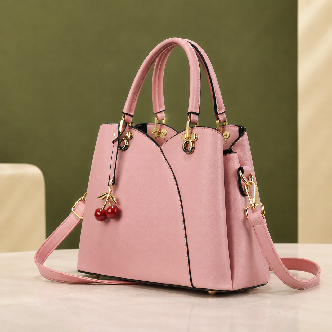 Lucano Cherry Tote