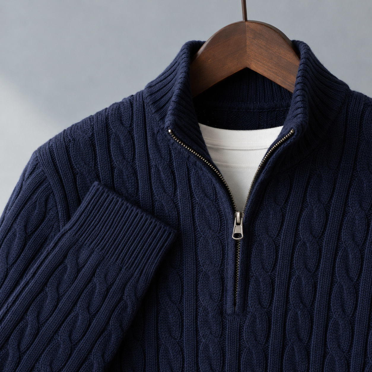 Matteo Quarter-Zip Sweater