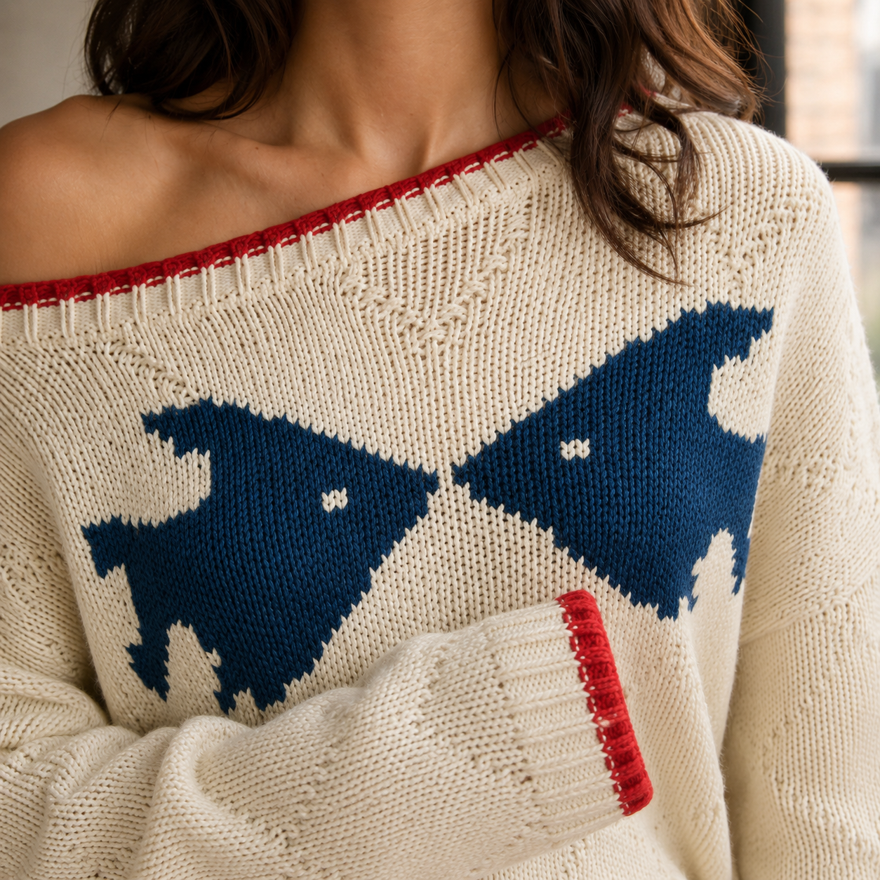 Josephine Fish Intarsia Sweater