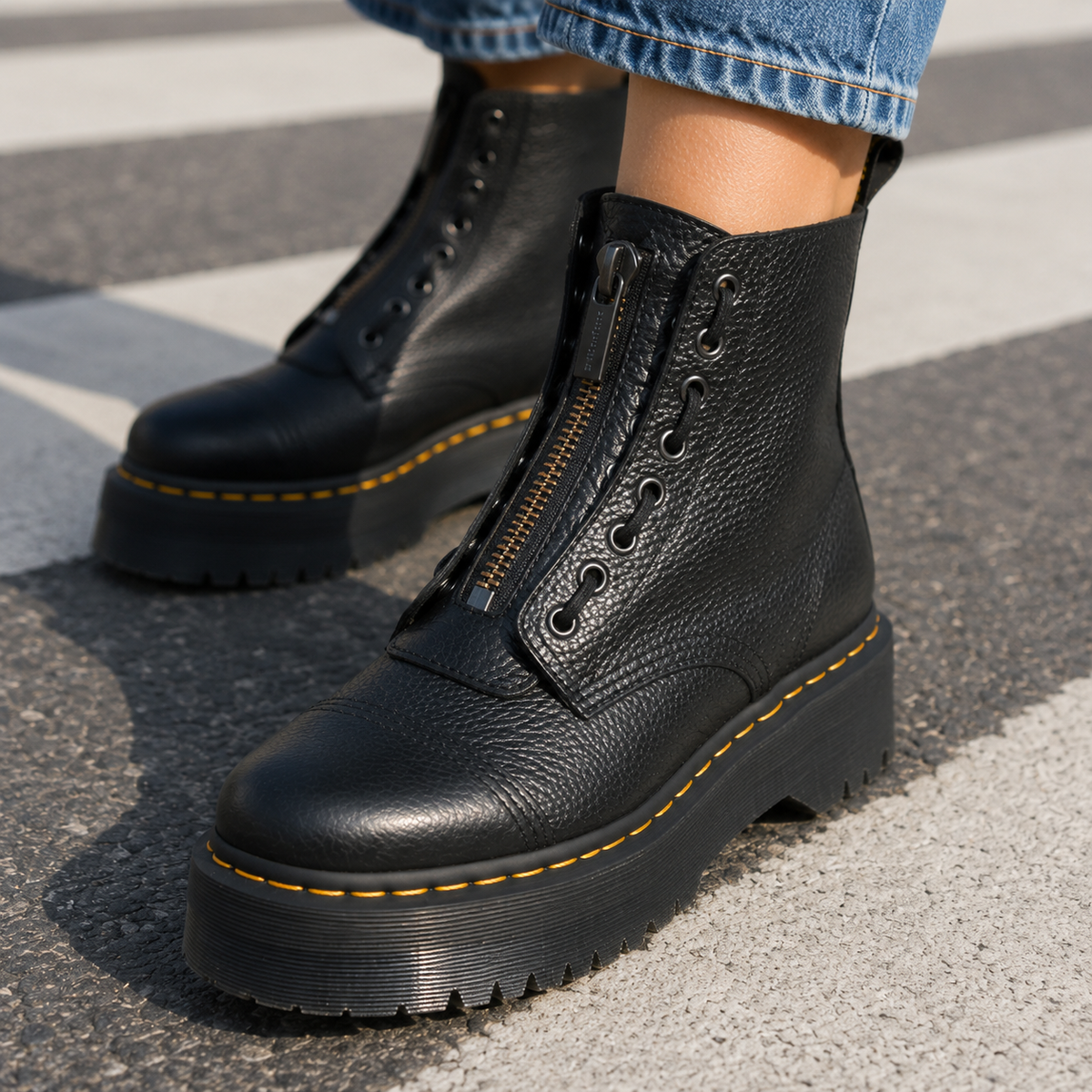 Arezzo Platform Boots