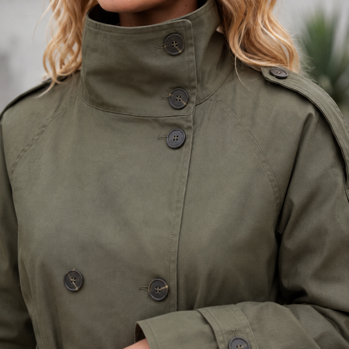 Eva Belted Trench Jacket