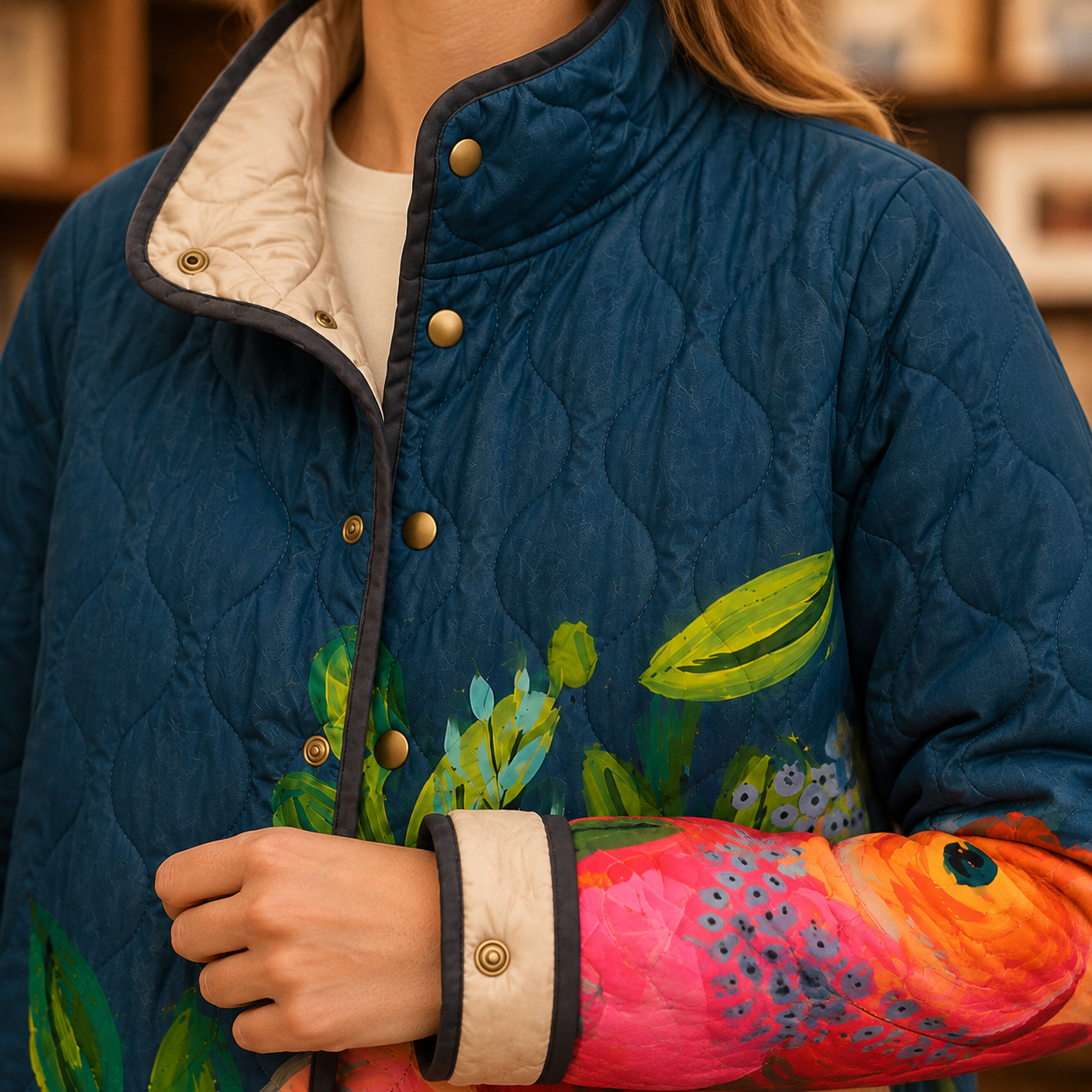 Helena Vintage Floral Jacket