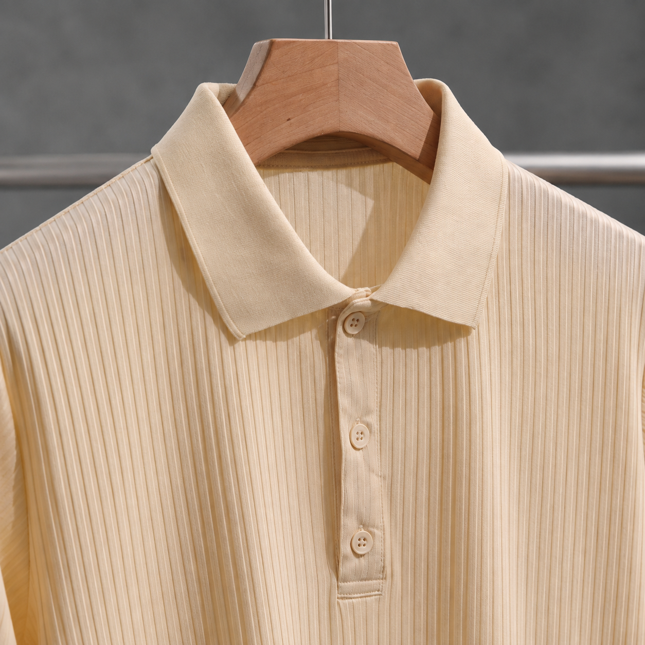 Florian Ribbed Polo
