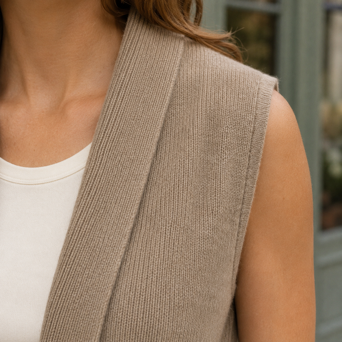 Lucille Cashmere Vest