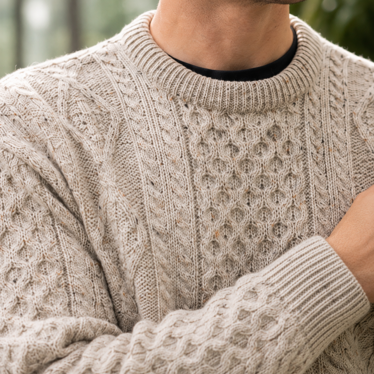 Beckett Aran Sweater