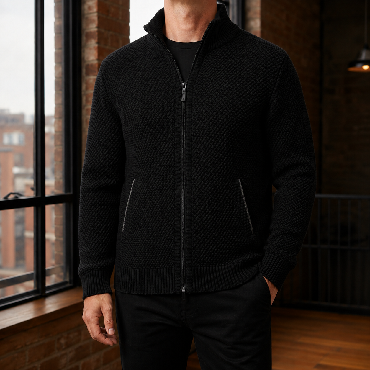 Dario Zip Sweater