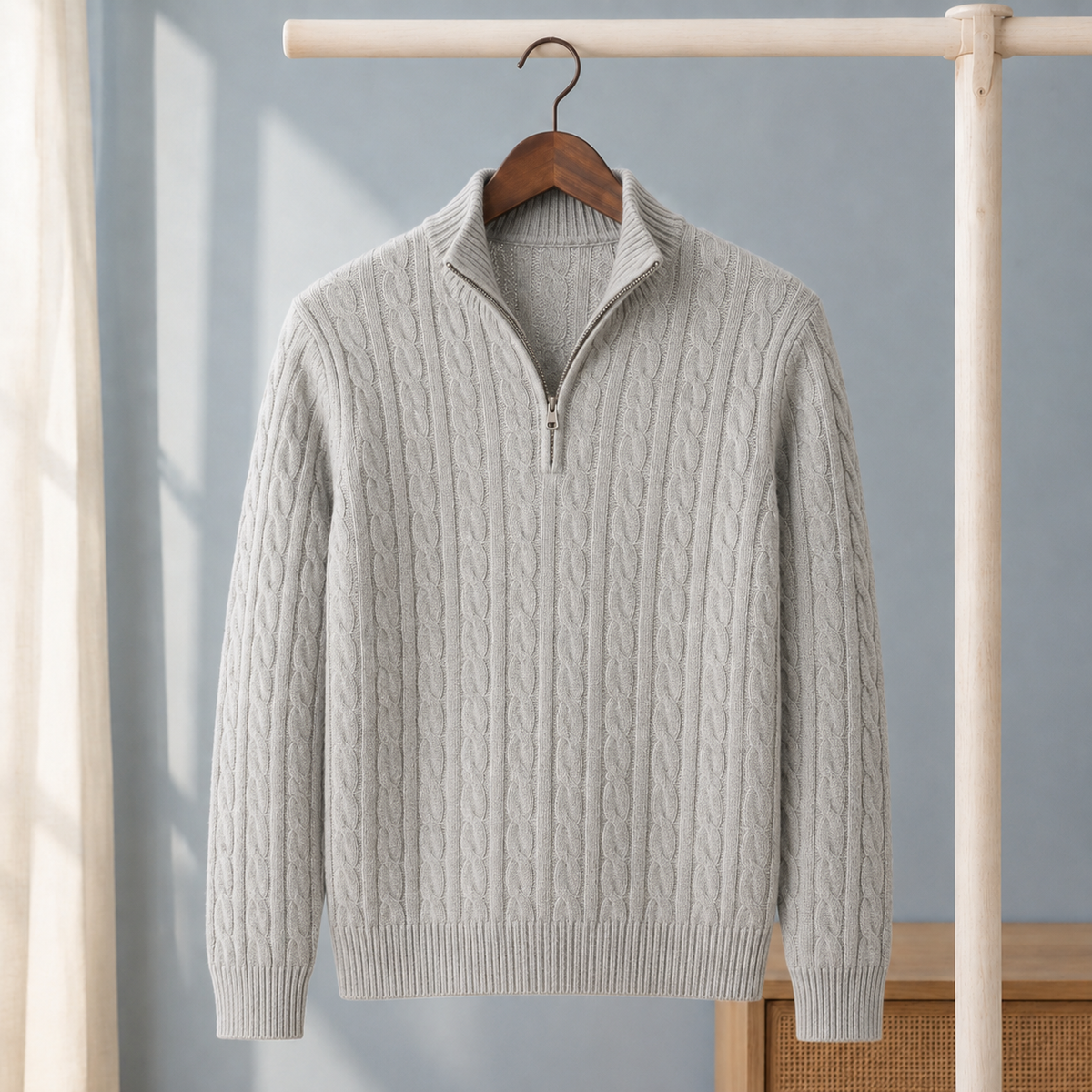 Matteo Quarter-Zip Sweater