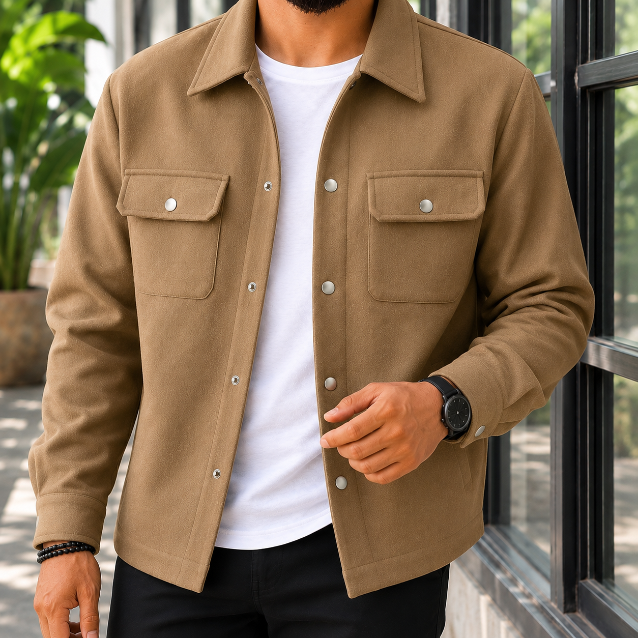 Thaddeus Brushed Jacket
