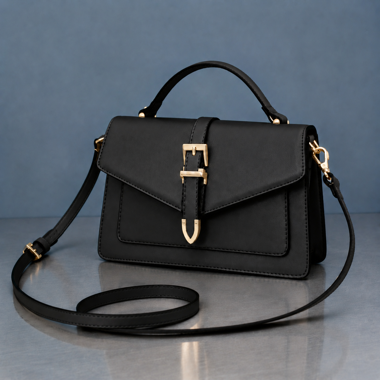 Arcuri Structured Satchel