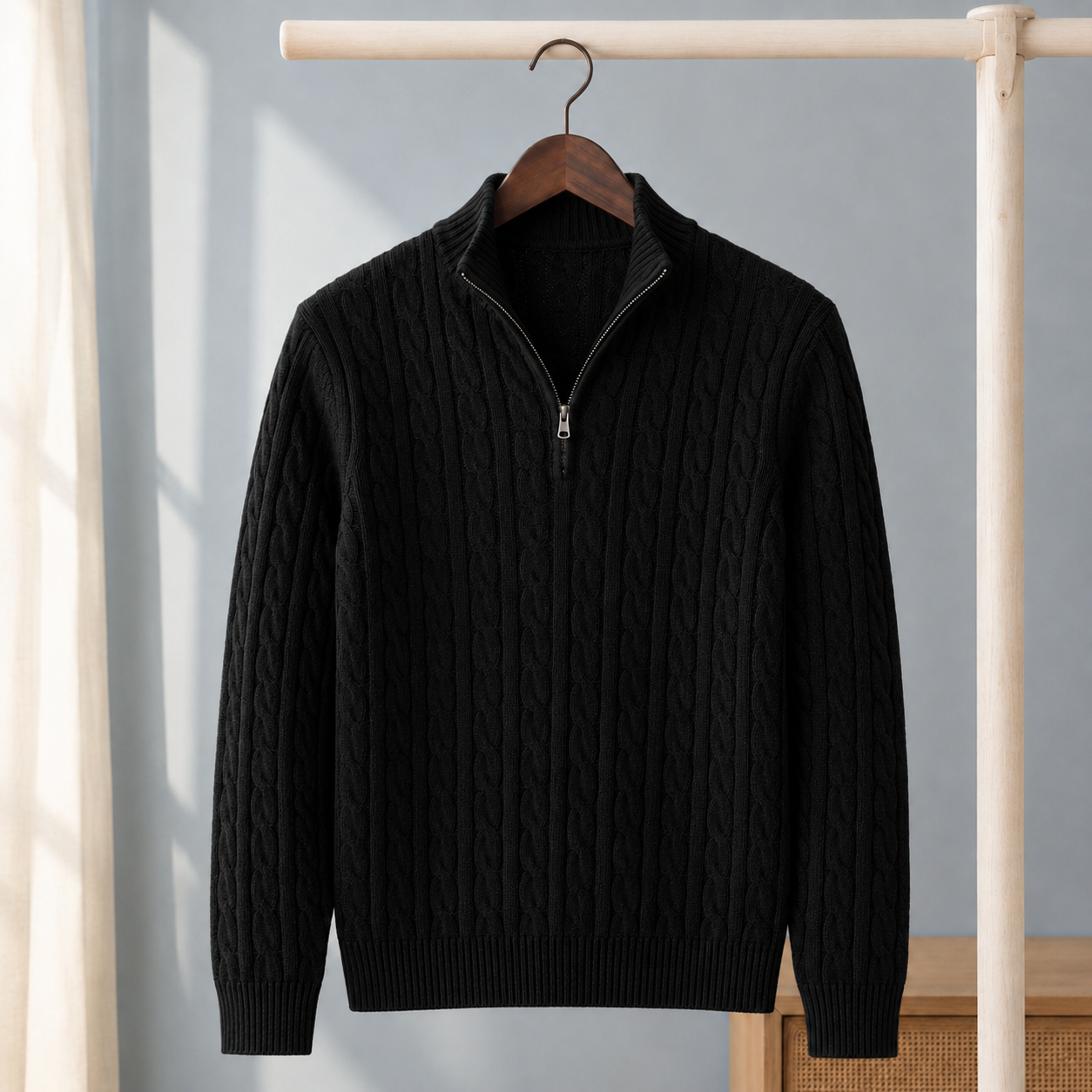 Matteo Quarter-Zip Sweater