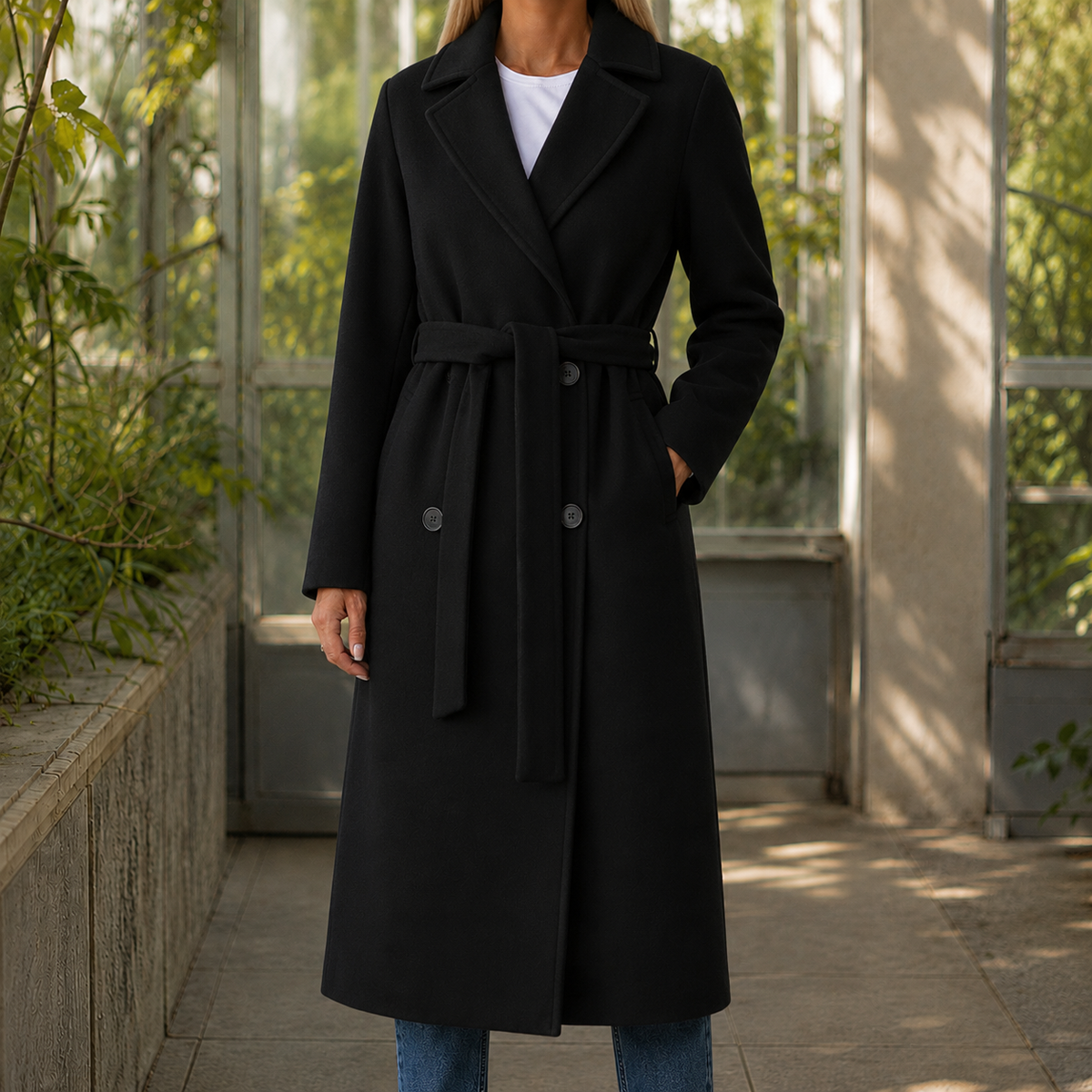 Cordelia Belted Overcoat