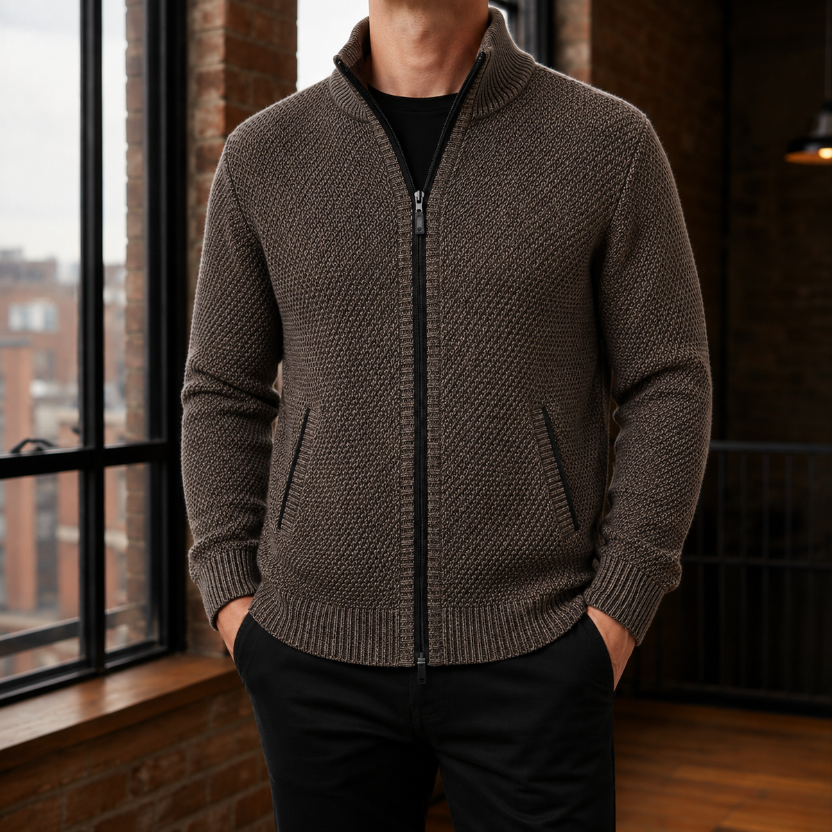 Dario Zip Sweater