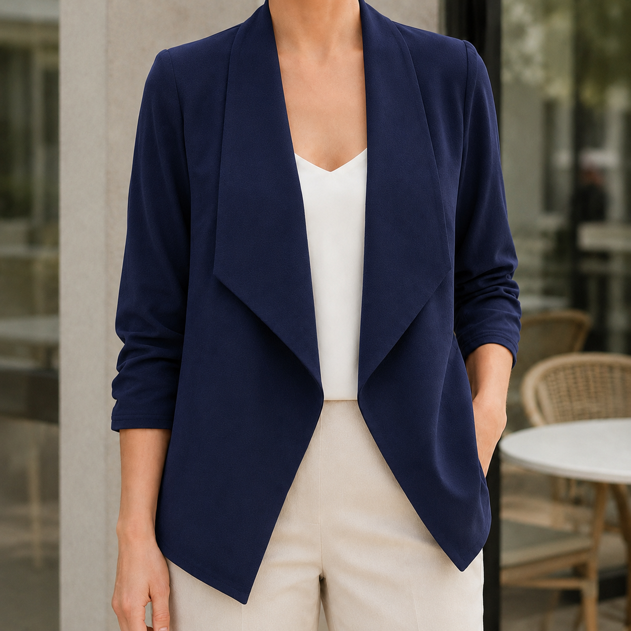 Giselle Draped Blazer