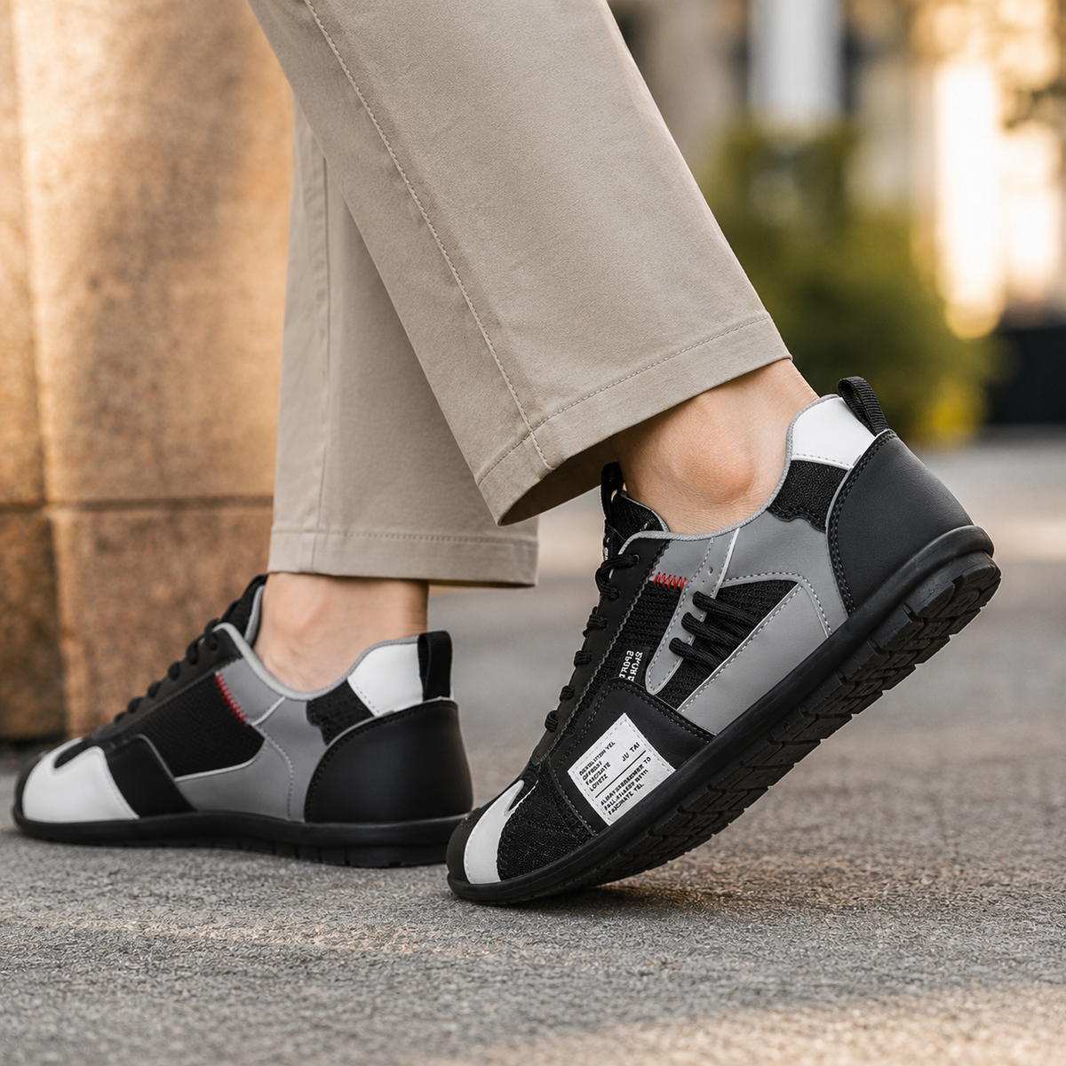 Montero Retro Color-Block Sneakers