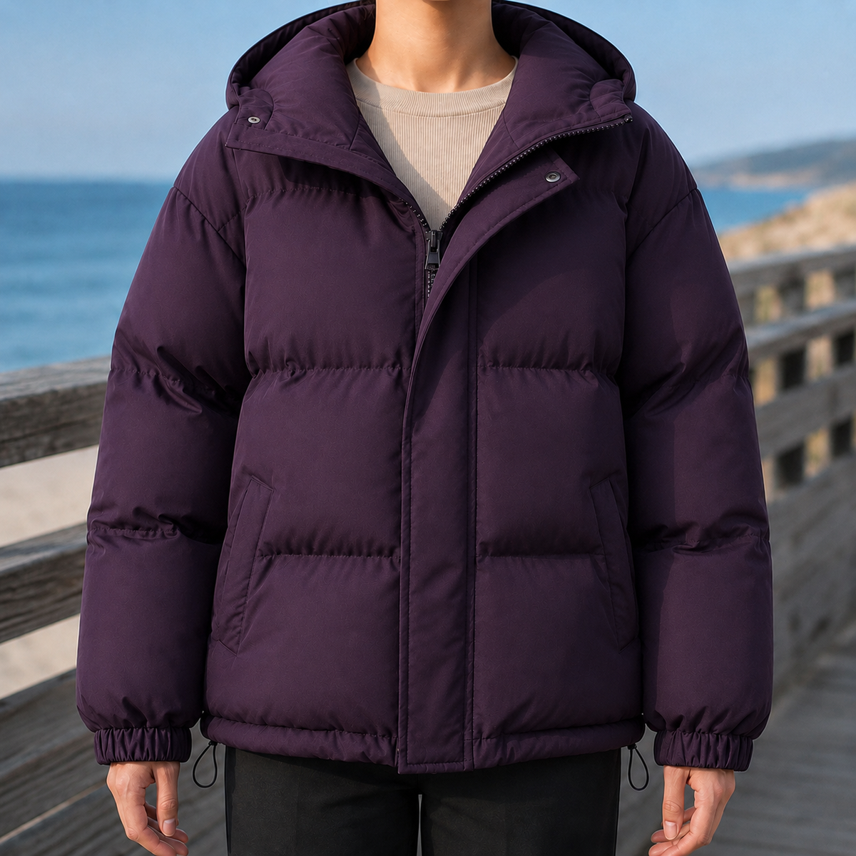 Darcy Hooded Puffer Jacket