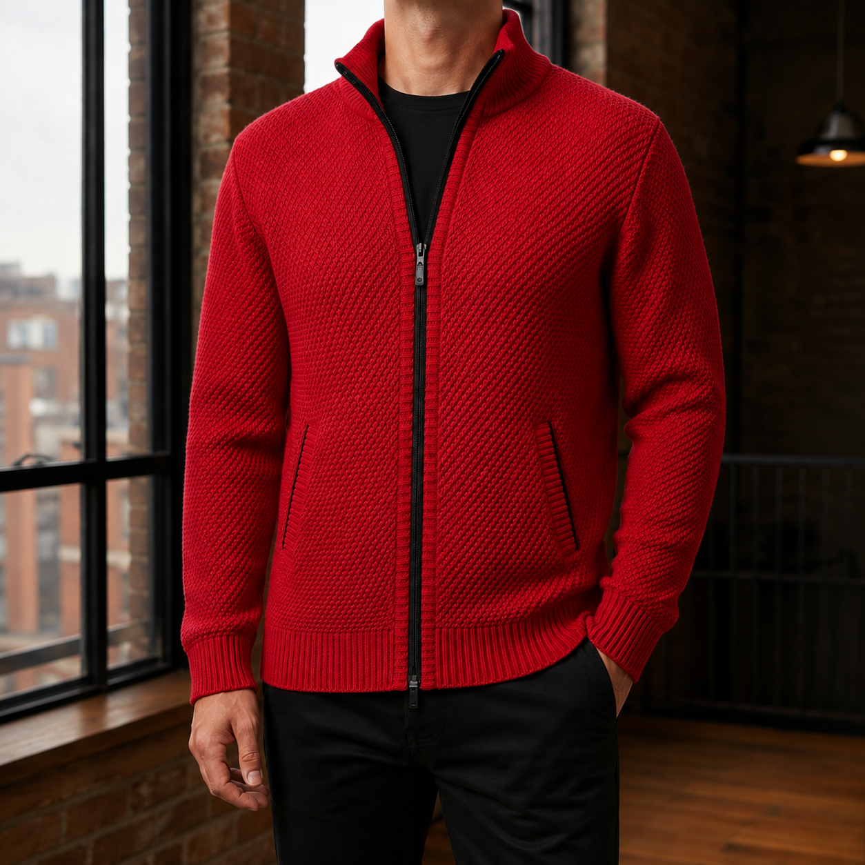 Dario Zip Sweater