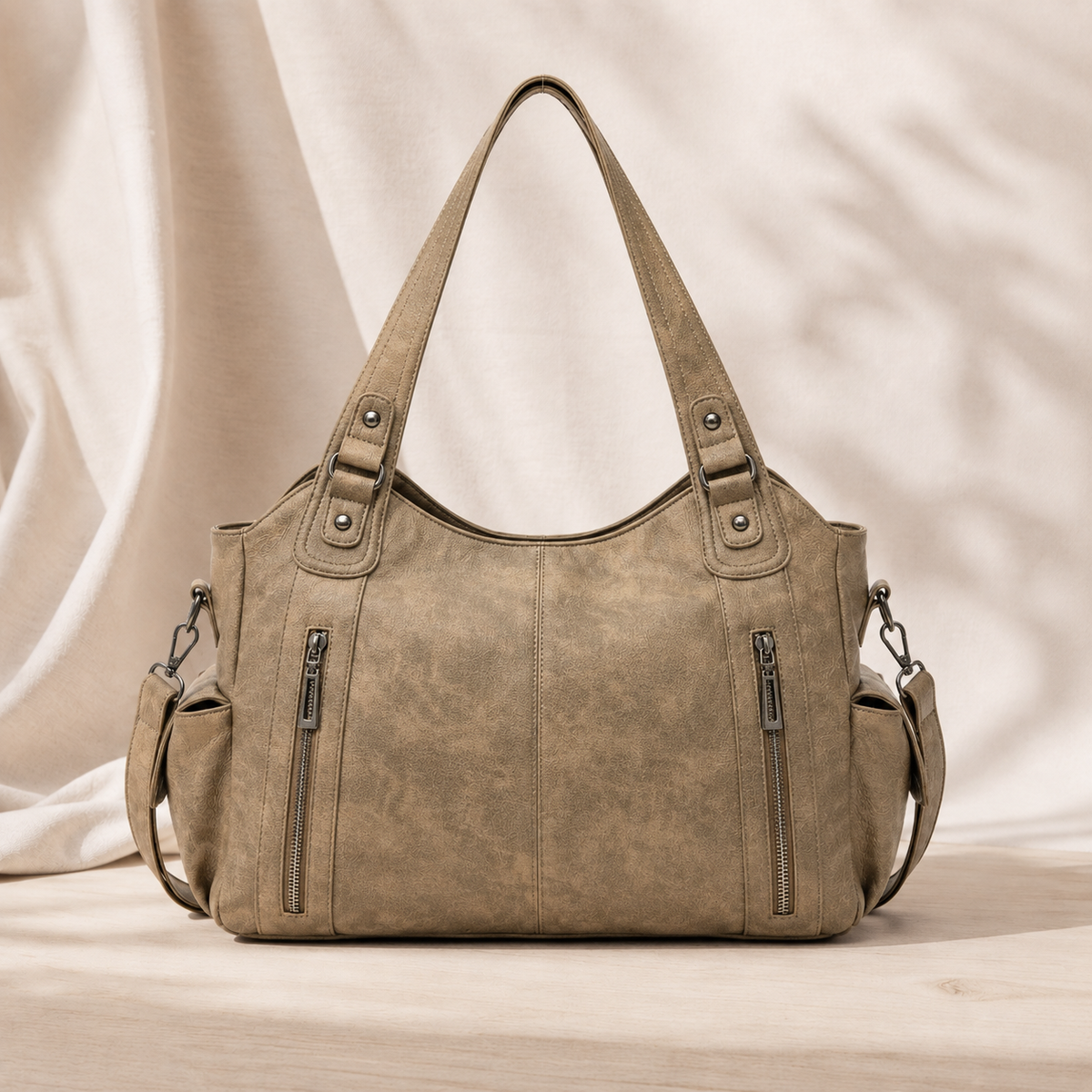 Biagini Multi-Pocket Shoulder Bag