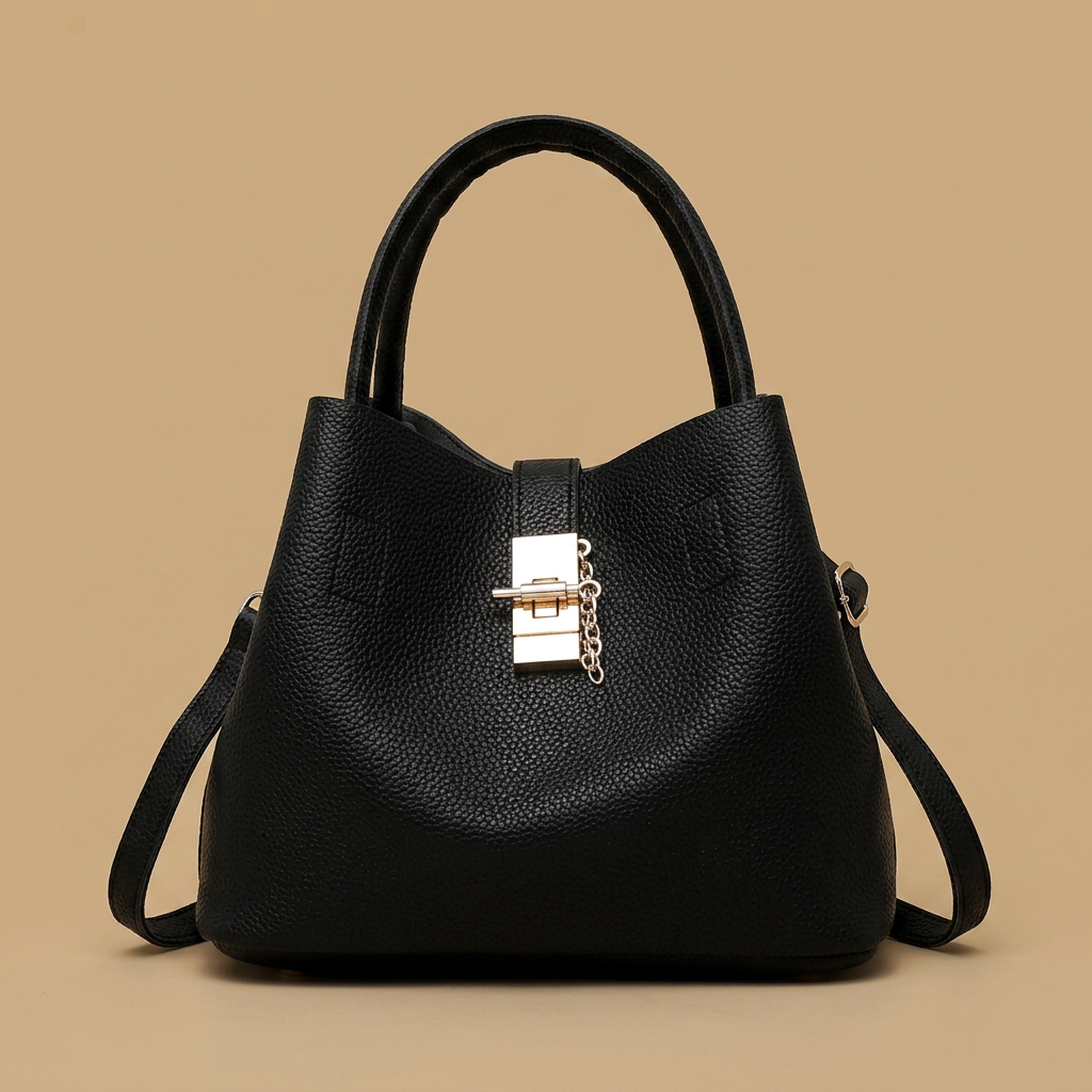 Lysandra Turn Lock Tote