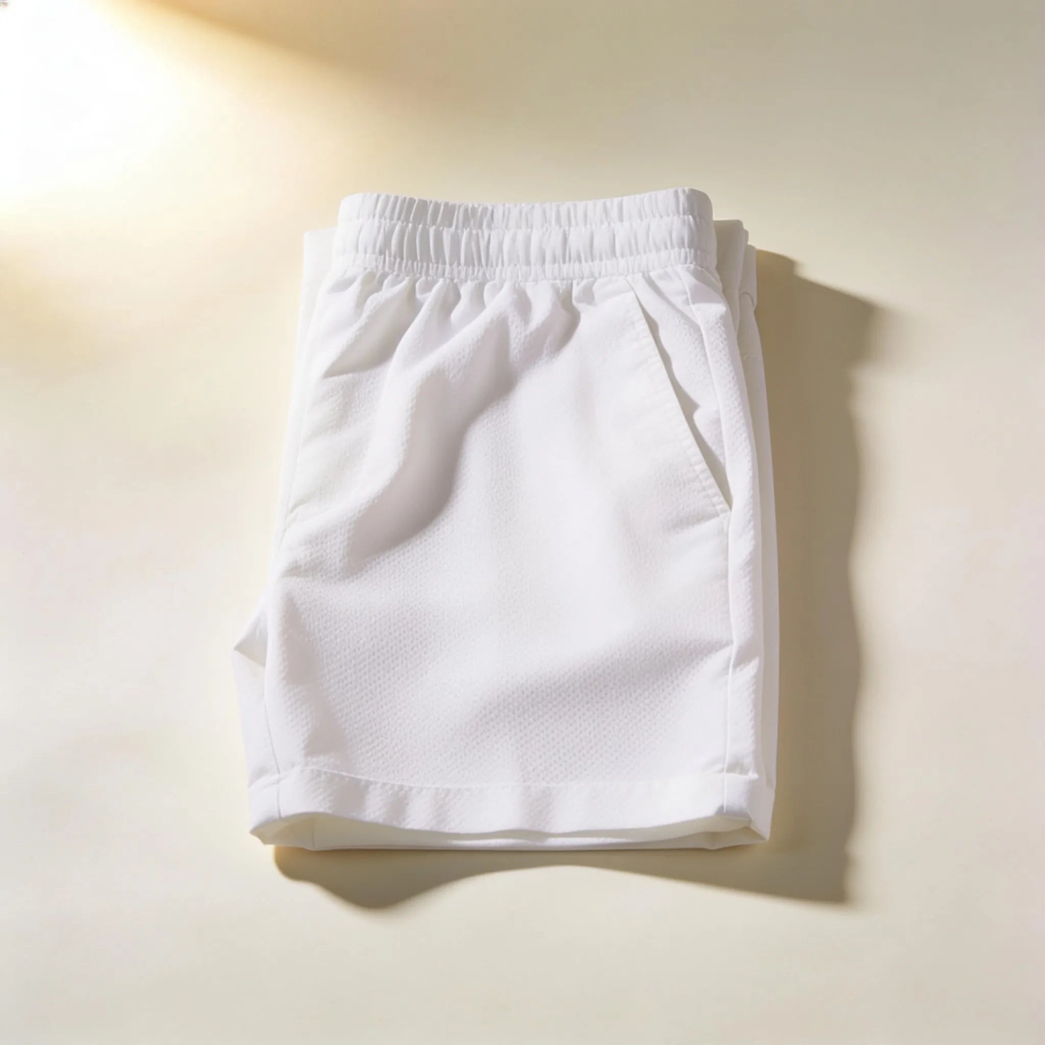 Medley Fashion Men's White Summer Shorts - image 2