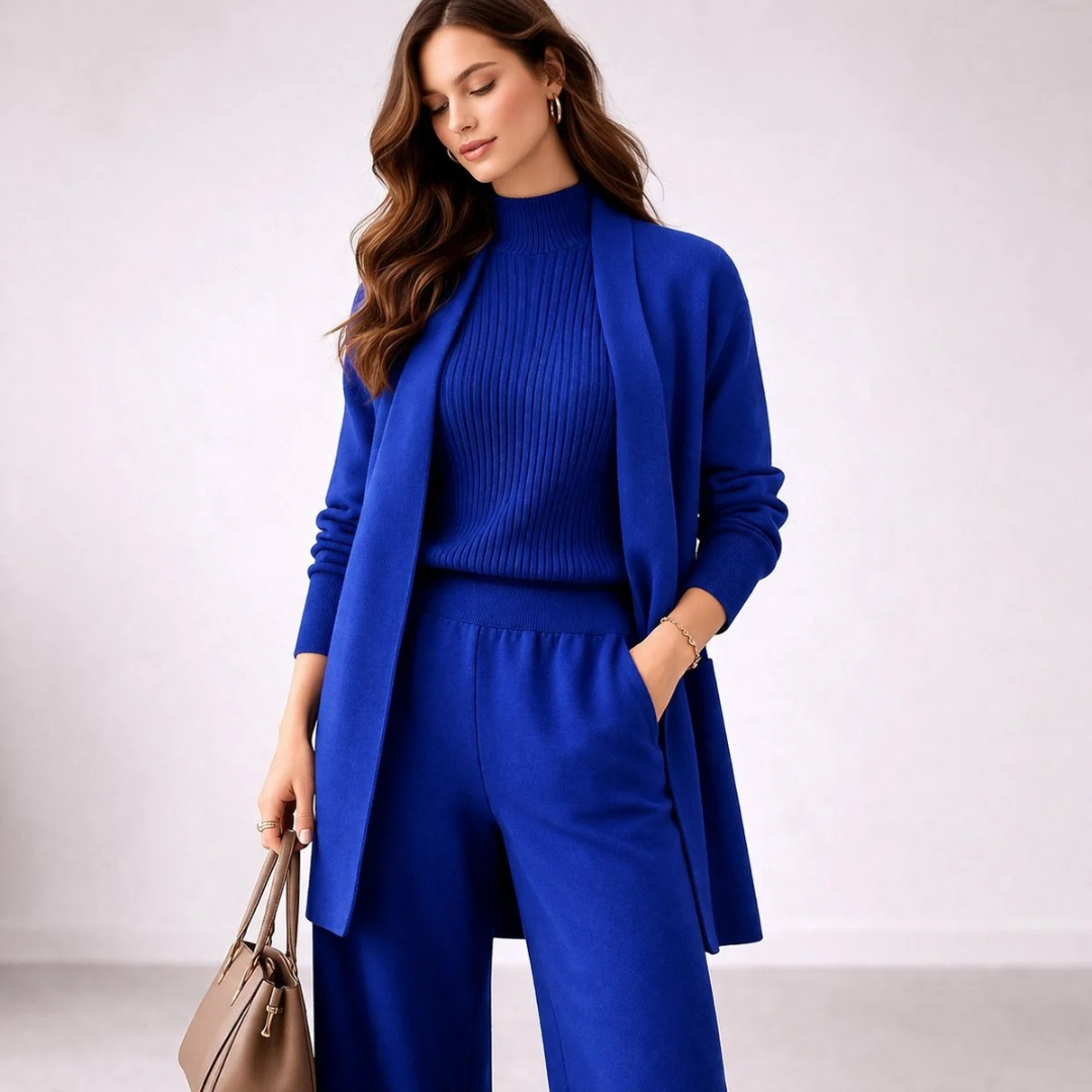 Blau women's two-piece matching set, alternate product view