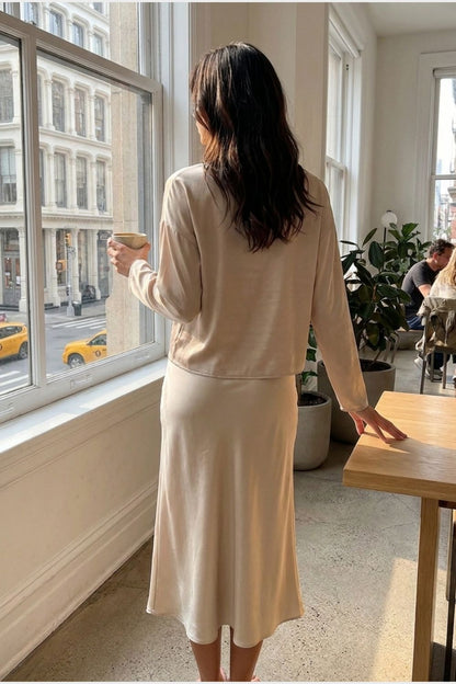 Women's two-piece matching set, alternate product view