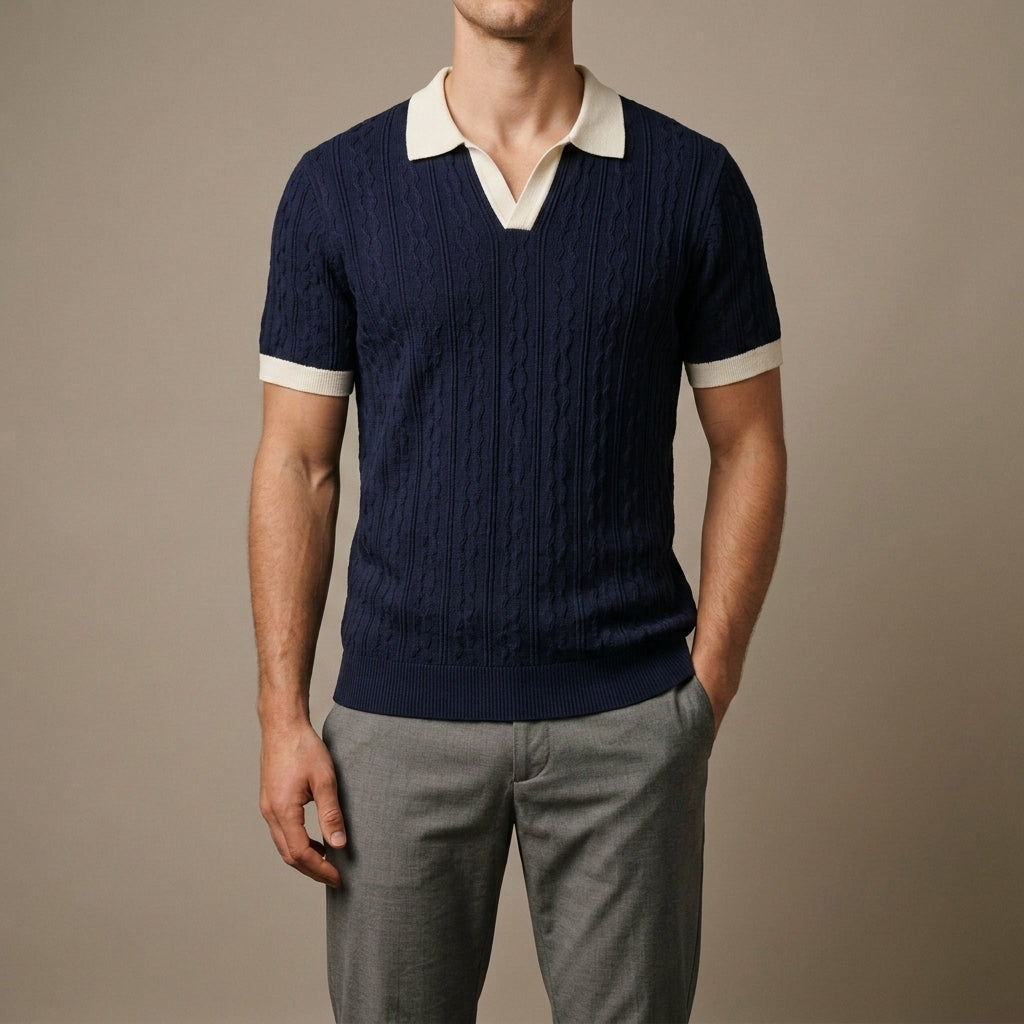 Amalfi Contrast Polo