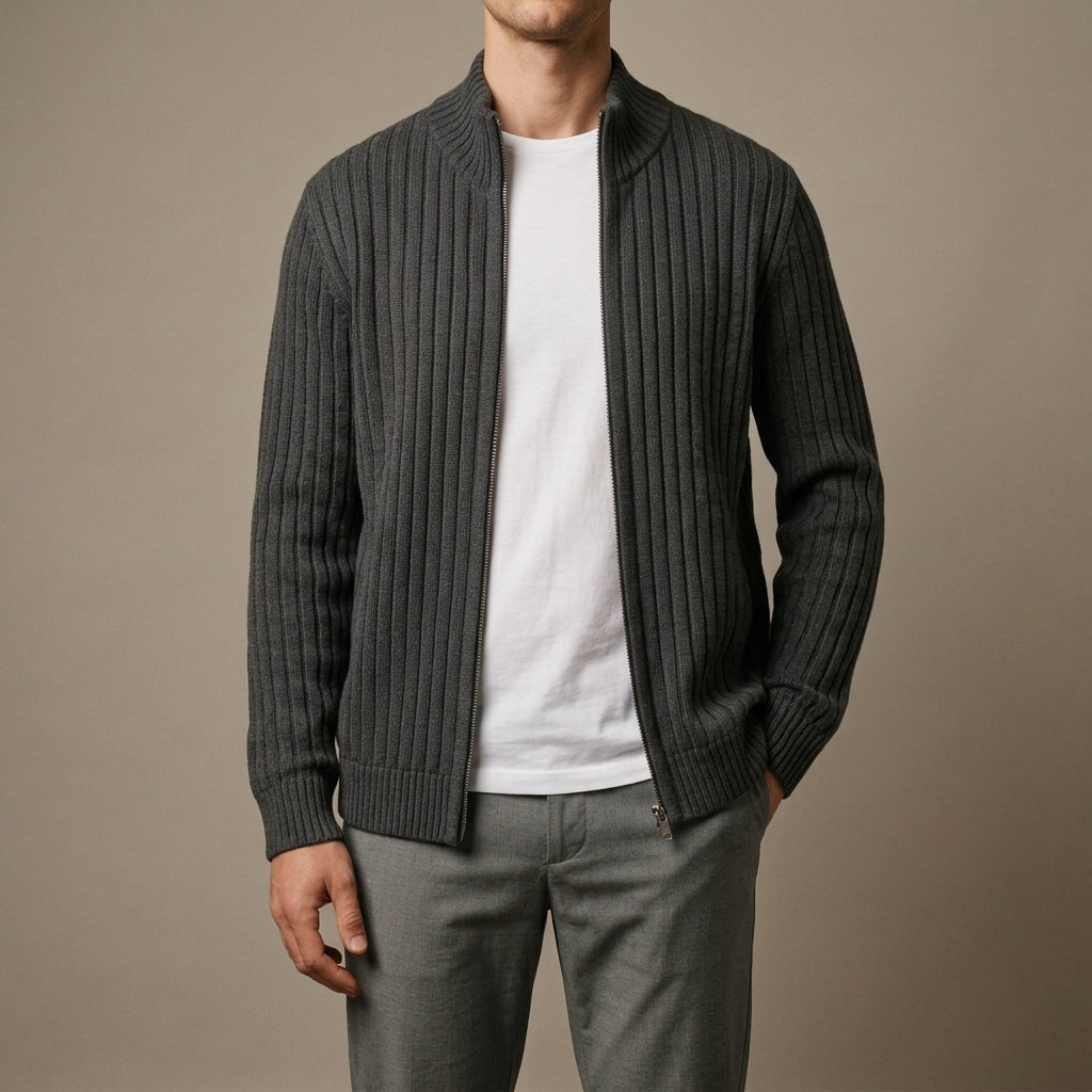 Bodrum Zip-Up Sweater