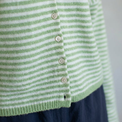 Daisie Striped Cardigan