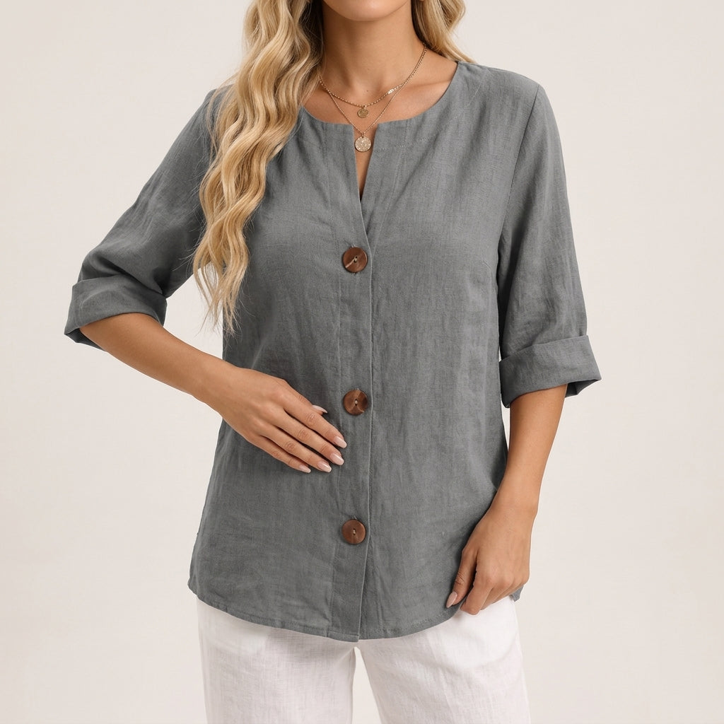 Willow Linen Blouse