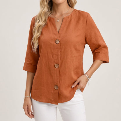 Willow Linen Blouse