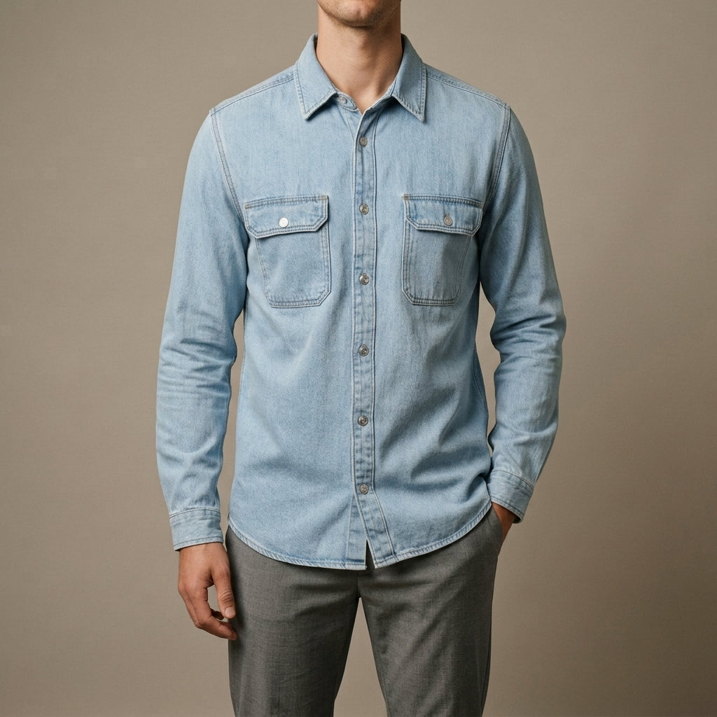 Calabasas Denim Shirt