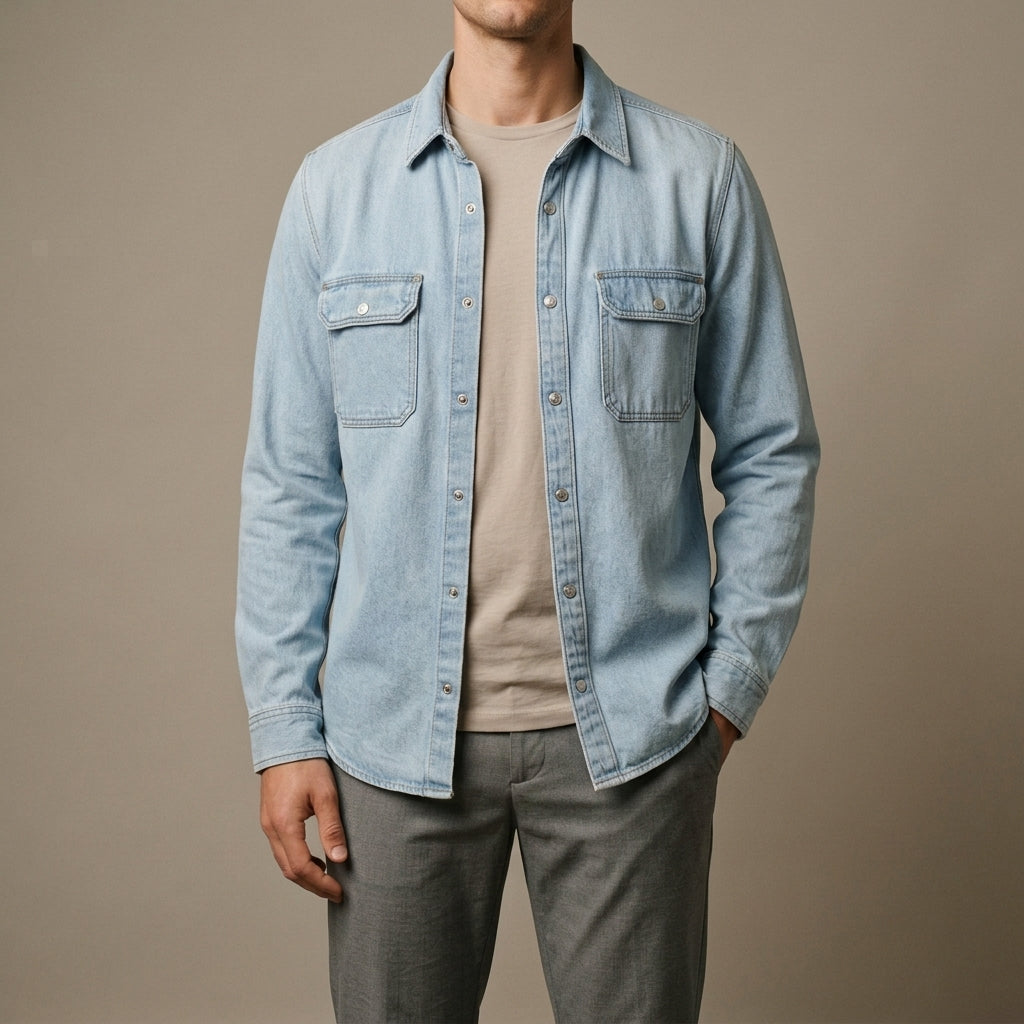 Calabasas Denim Shirt