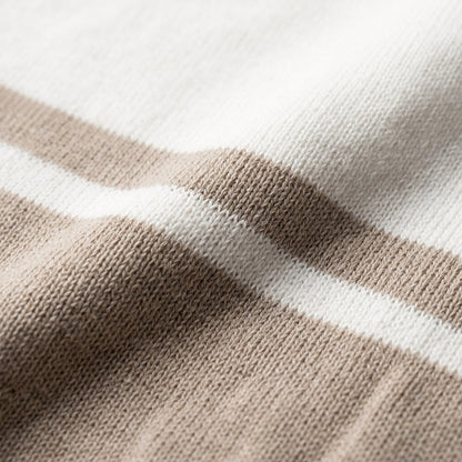 Picolo Striped Cotton Polo