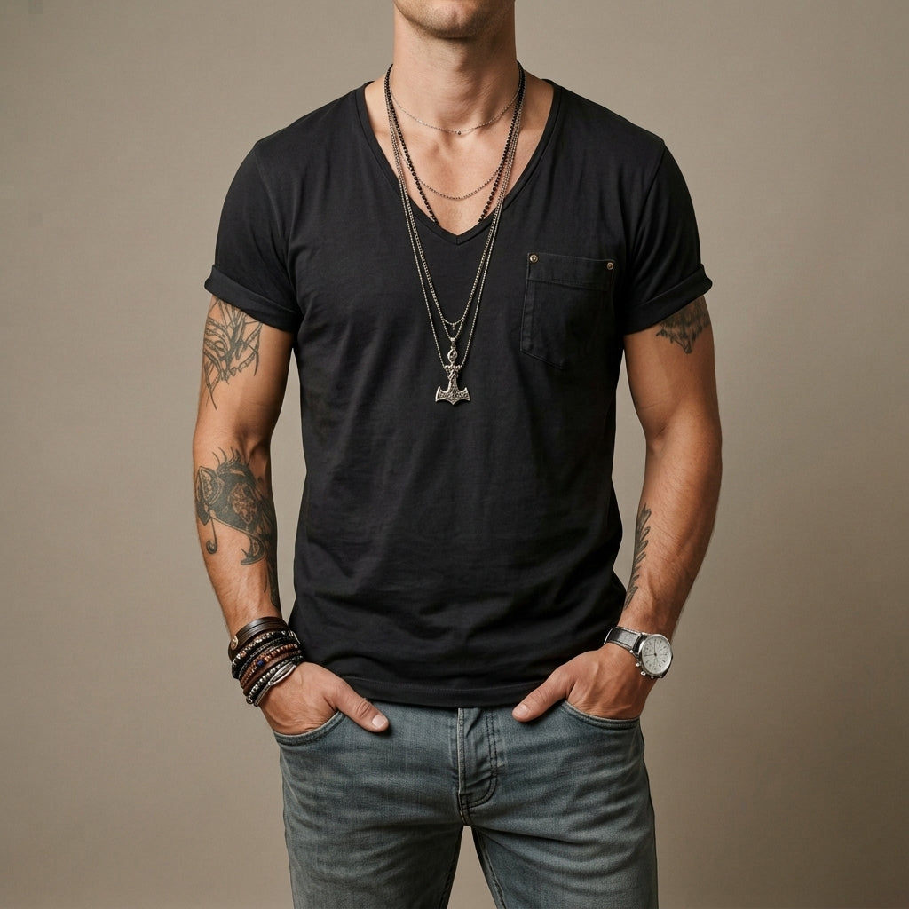 Rothwell V-Neck T-Shirt