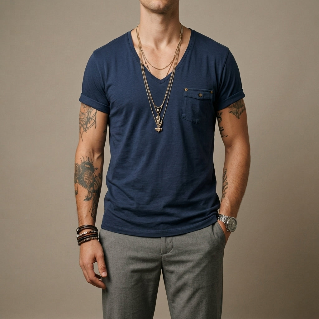 Rothwell V-Neck T-Shirt