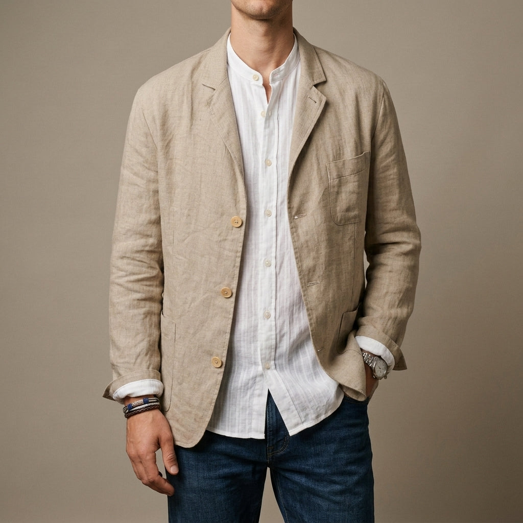 Kingswell Linen Blazer