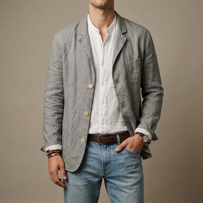 Kingswell Linen Blazer