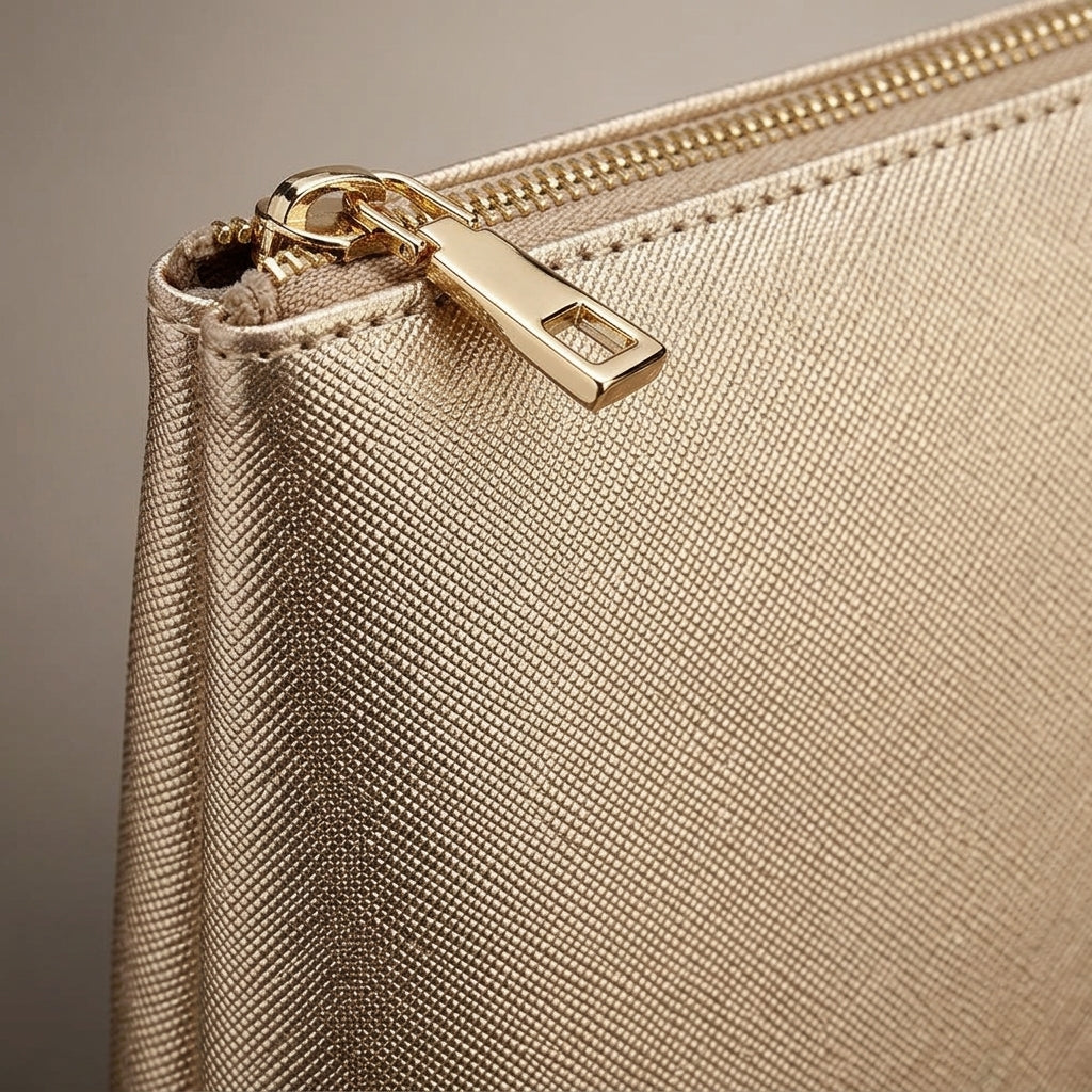 Mia Leather Makeup Bag