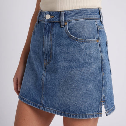Maeve Denim Mini Skirt