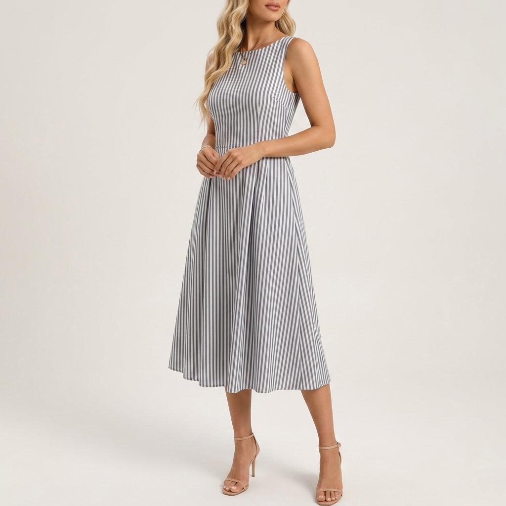 Elsa Striped Dress
