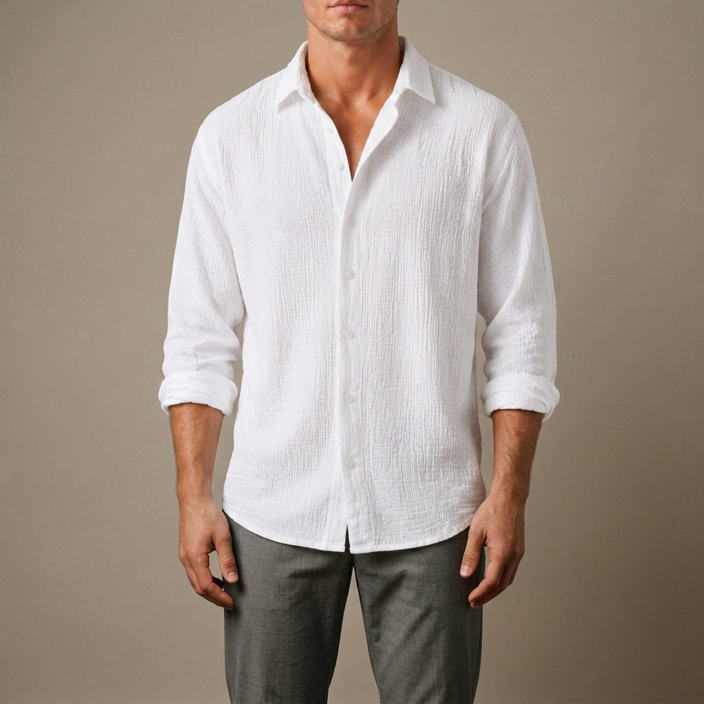 Westmere Linen-Look Shirt