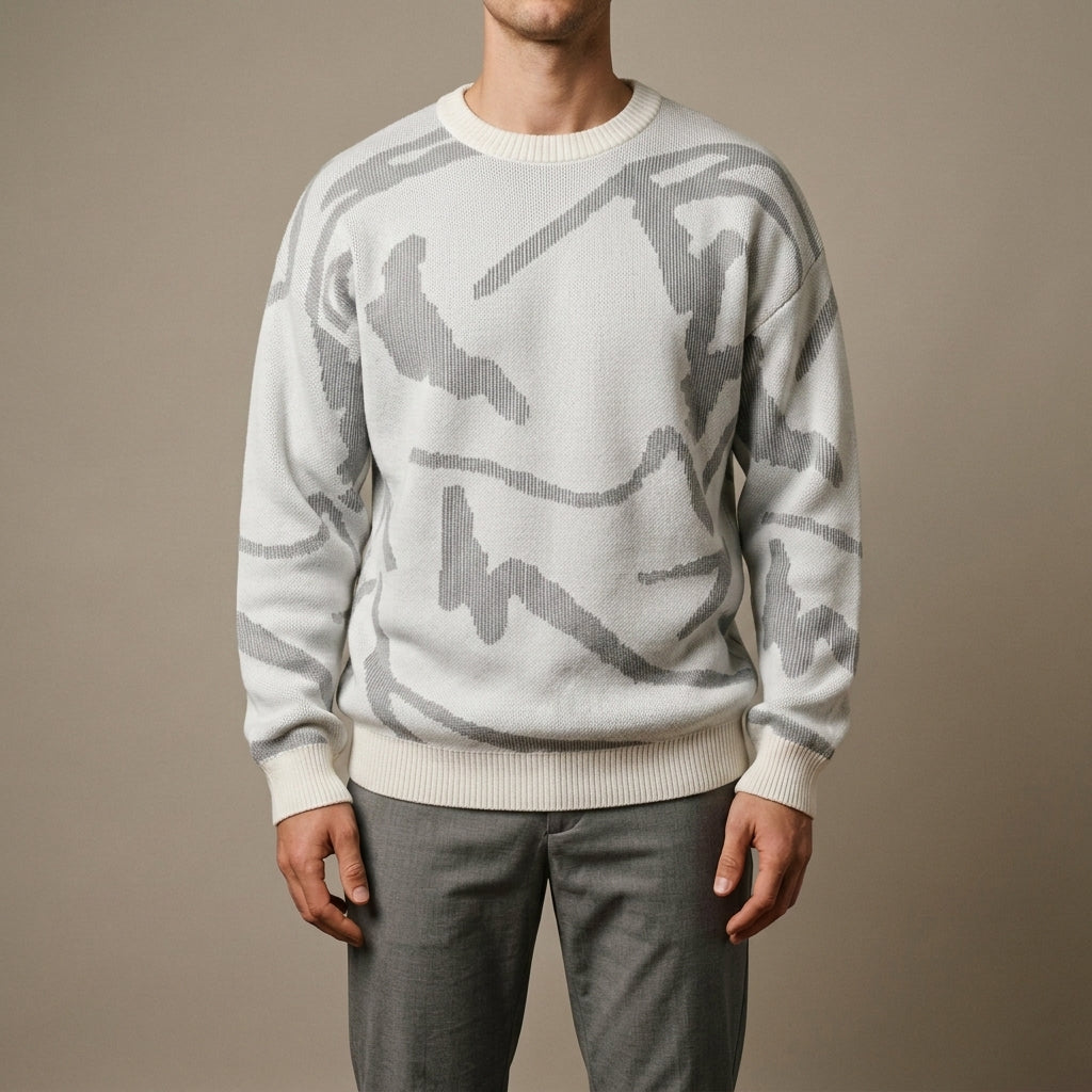 Fenwick Abstract Knit Sweater