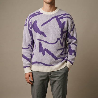 Fenwick Abstract Knit Sweater