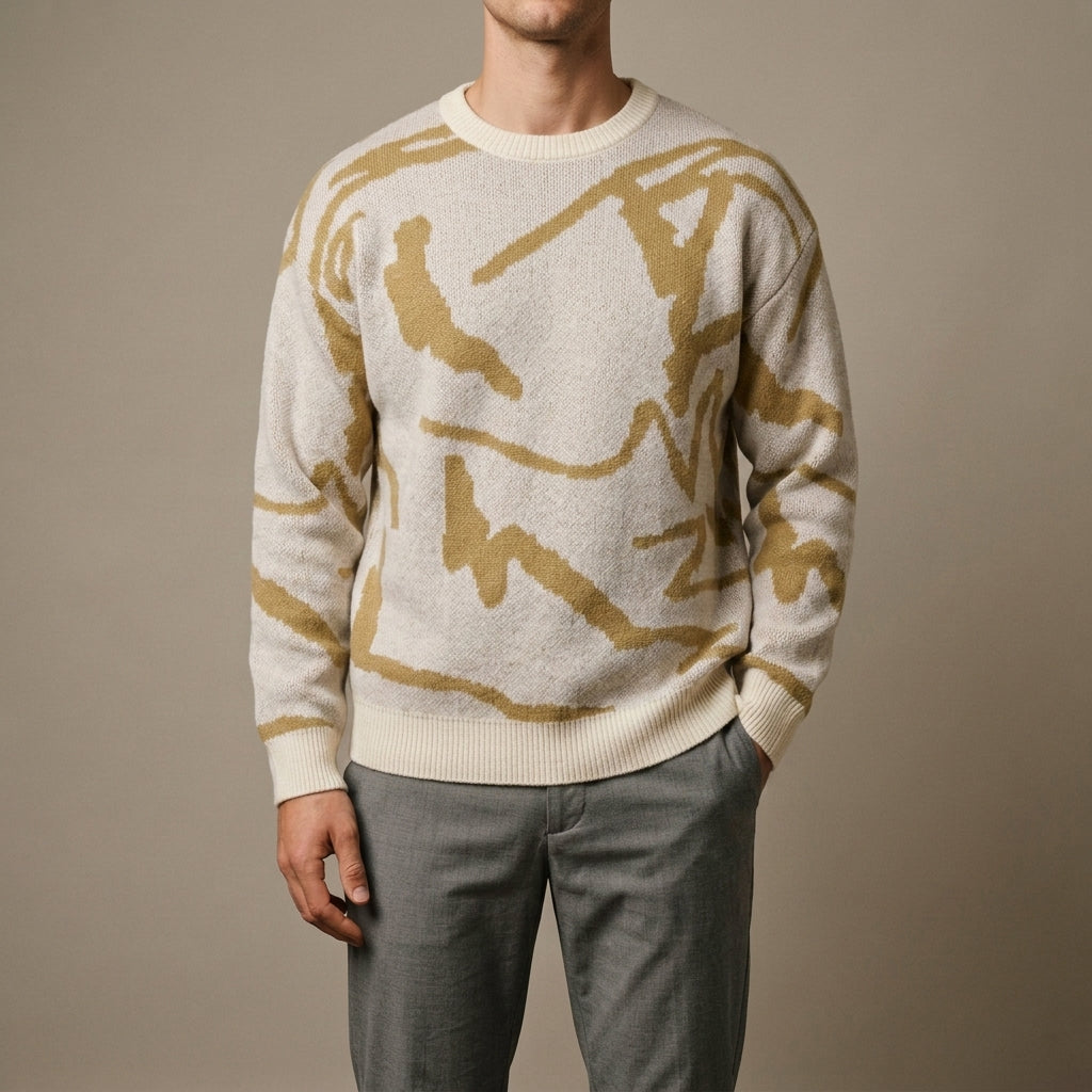 Fenwick Abstract Knit Sweater