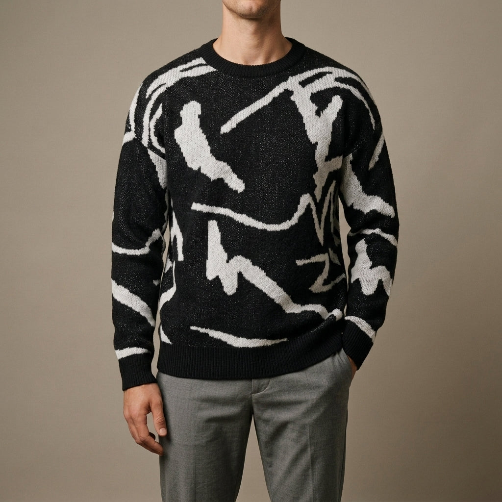 Fenwick Abstract Knit Sweater