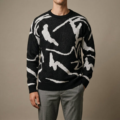 Fenwick Abstract Knit Sweater