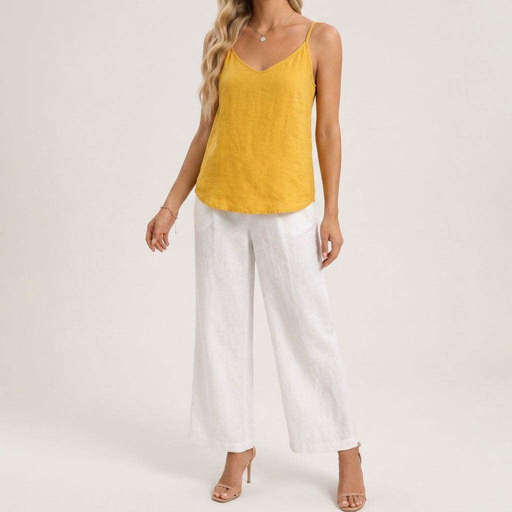 Arlette Linen Cami